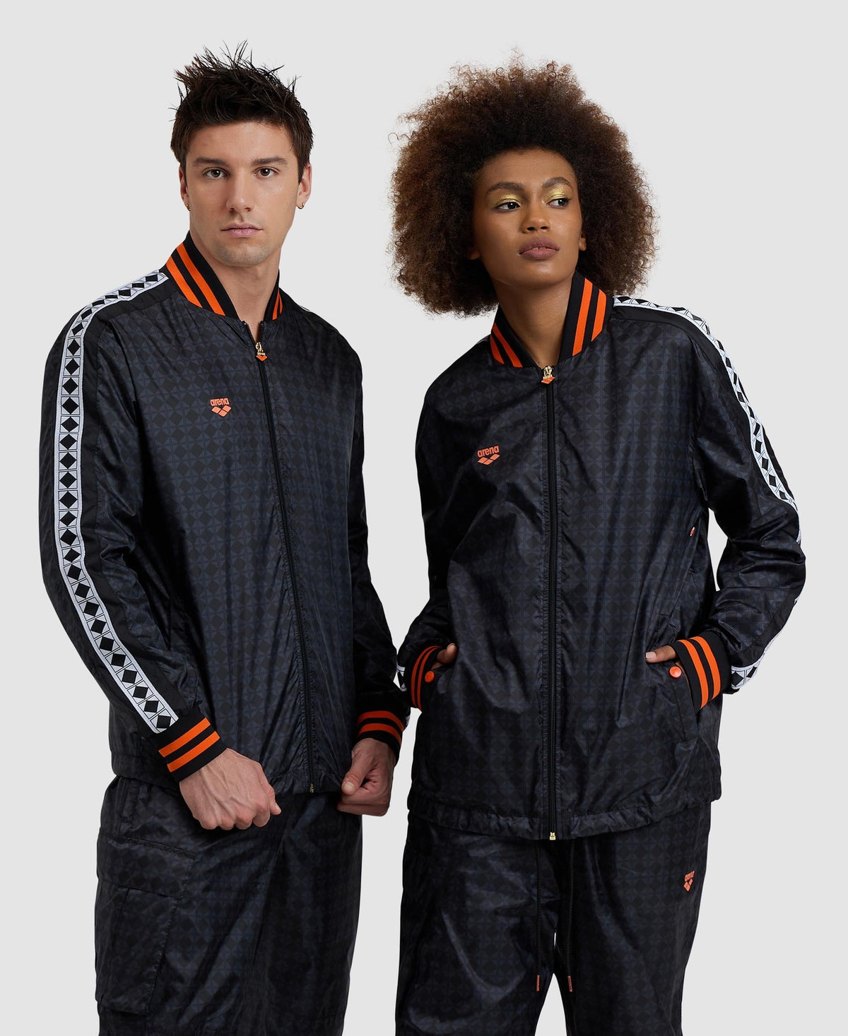 Arena 50th Anniversary Black Full Zip Jacket