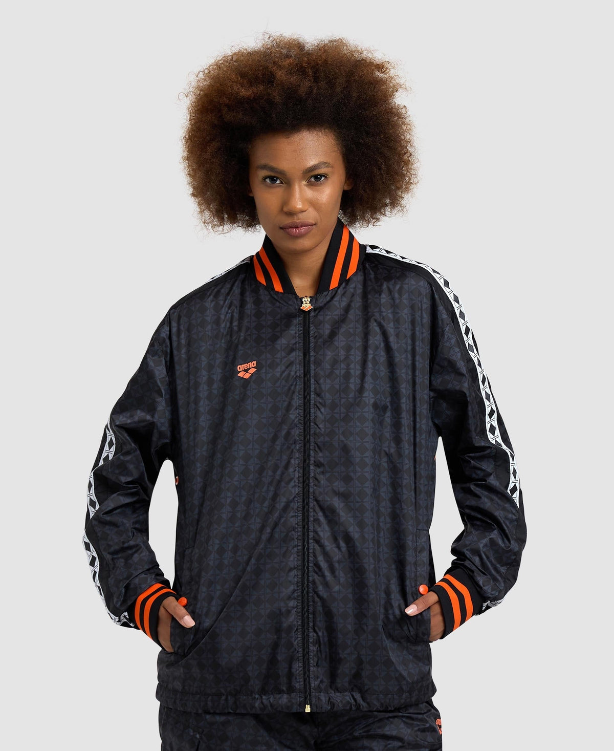 Arena 50th Anniversary Black Full Zip Jacket