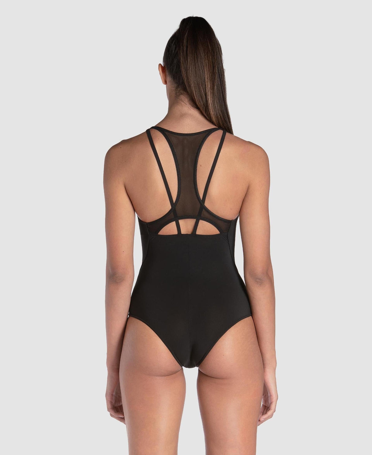 Arena Mesh Panel Power Back One Piece