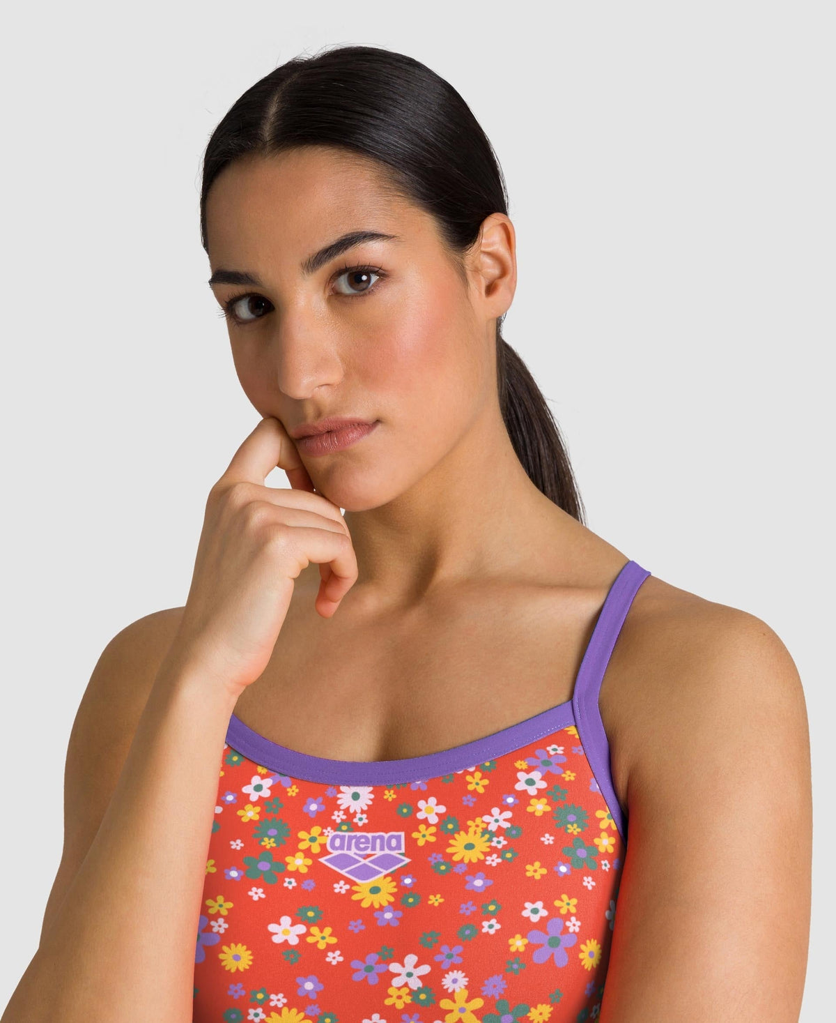 Arena Lydia Jacoby Capsule Collection Challenge Back - Vintage Floral