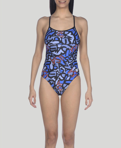Arena Usa Allover Booster Back One Piece