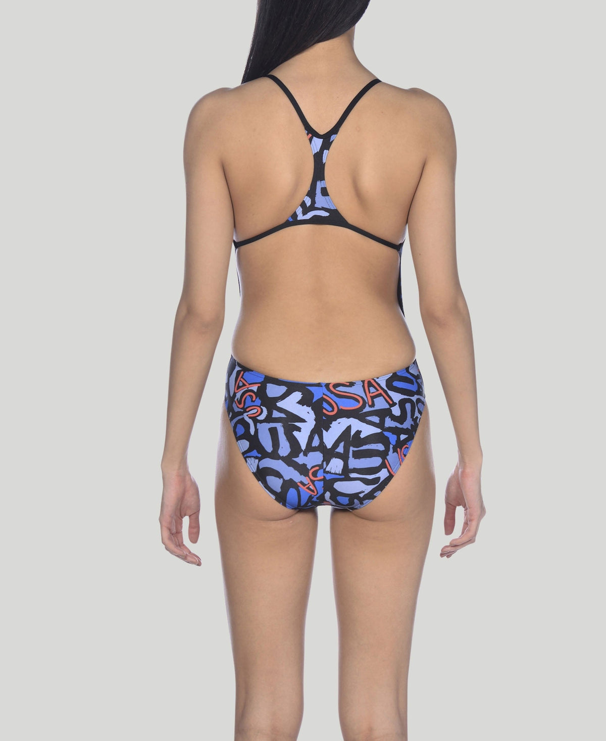 Arena Usa Allover Booster Back One Piece