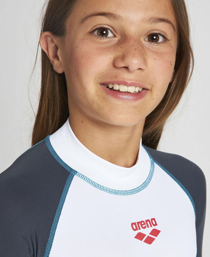 Arena Girls Long Sleeve Rash Guard