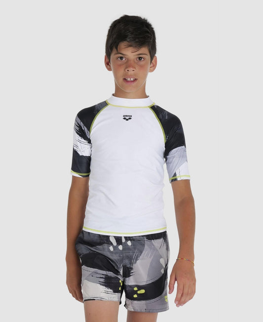 Arena Boy's Short Sleeve Rash Guard