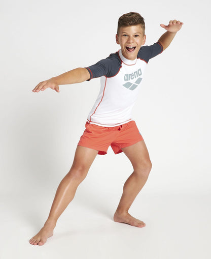Arena Boys Short Sleeve Rash Guard
