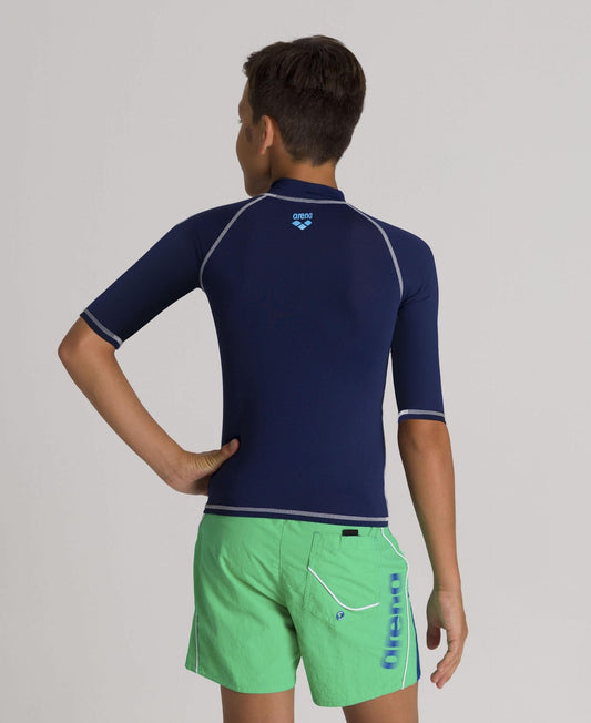 Arena Boys Short Sleeve Rash Guard