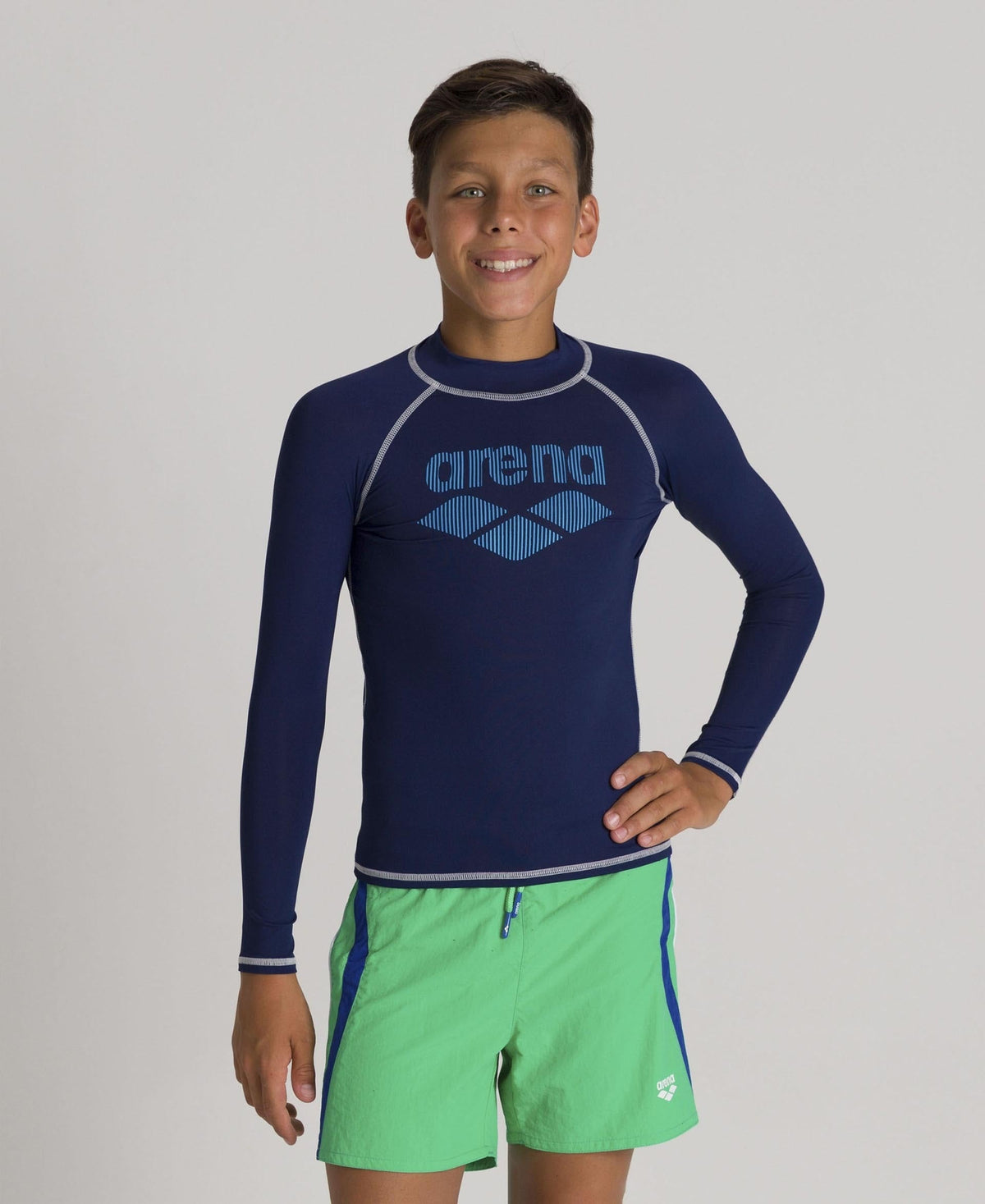 Arena Boys Long Sleeve Rash Guard