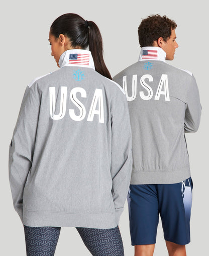 Arena USA Swimming Team Kit OG Demin Warm Up Jacket – Official Line