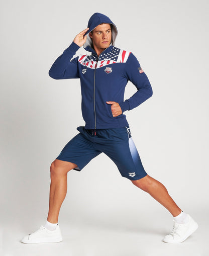 Arena USA Swimming Team Kit Hooded Zip Jacket – Official Line