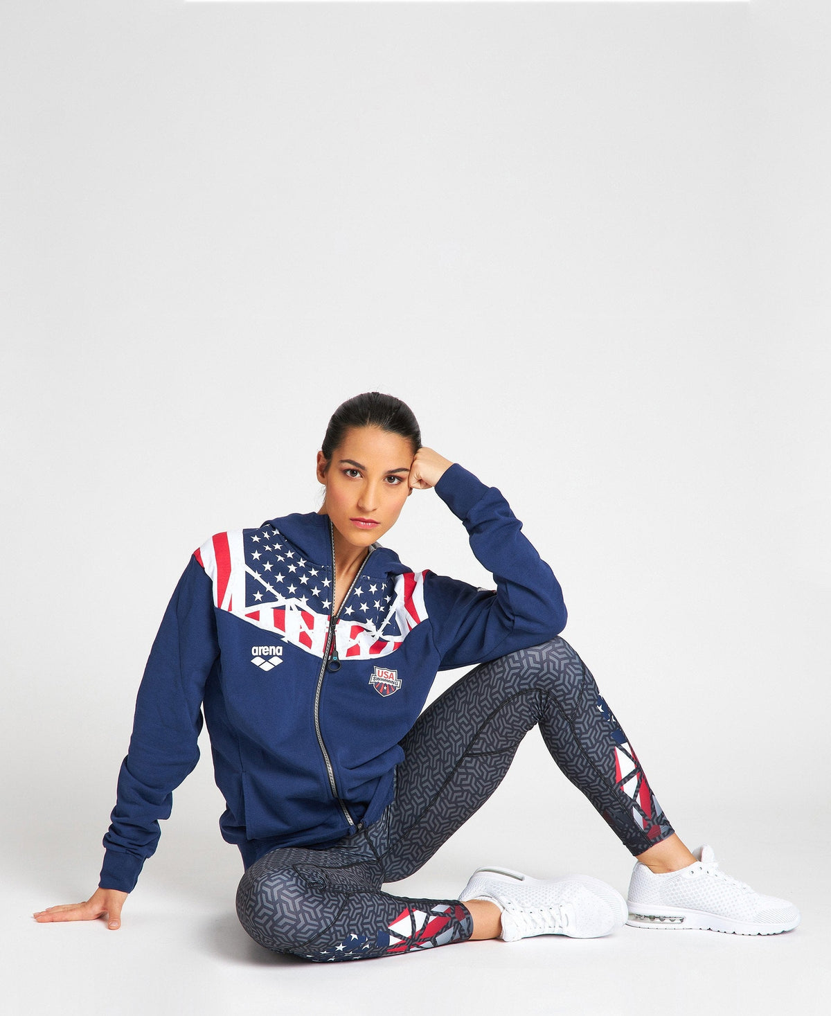 Arena USA Swimming Team Kit Hooded Zip Jacket – Official Line