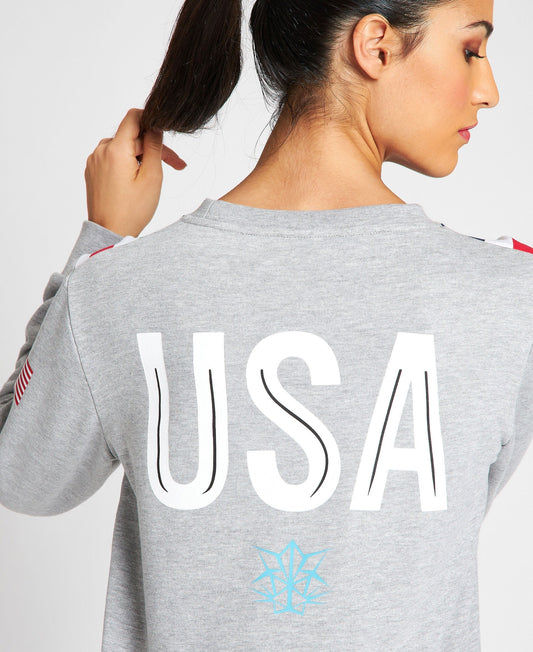 Arena USA Swimming Team Kit Women's Crewneck – Official Line
