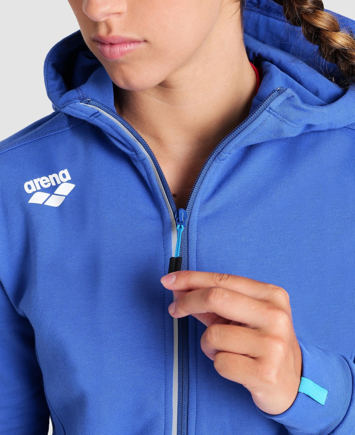 Arena Women's Team Hooded Jacket Panel