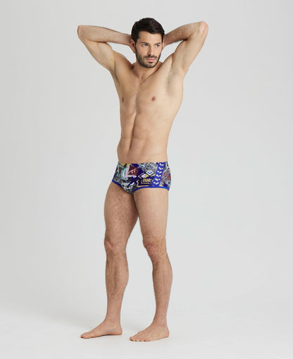 Arena Icons Allover Low Waist Short
