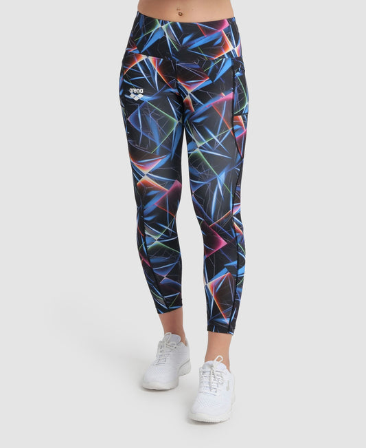 Arena Allover 7/8 Panel Tight