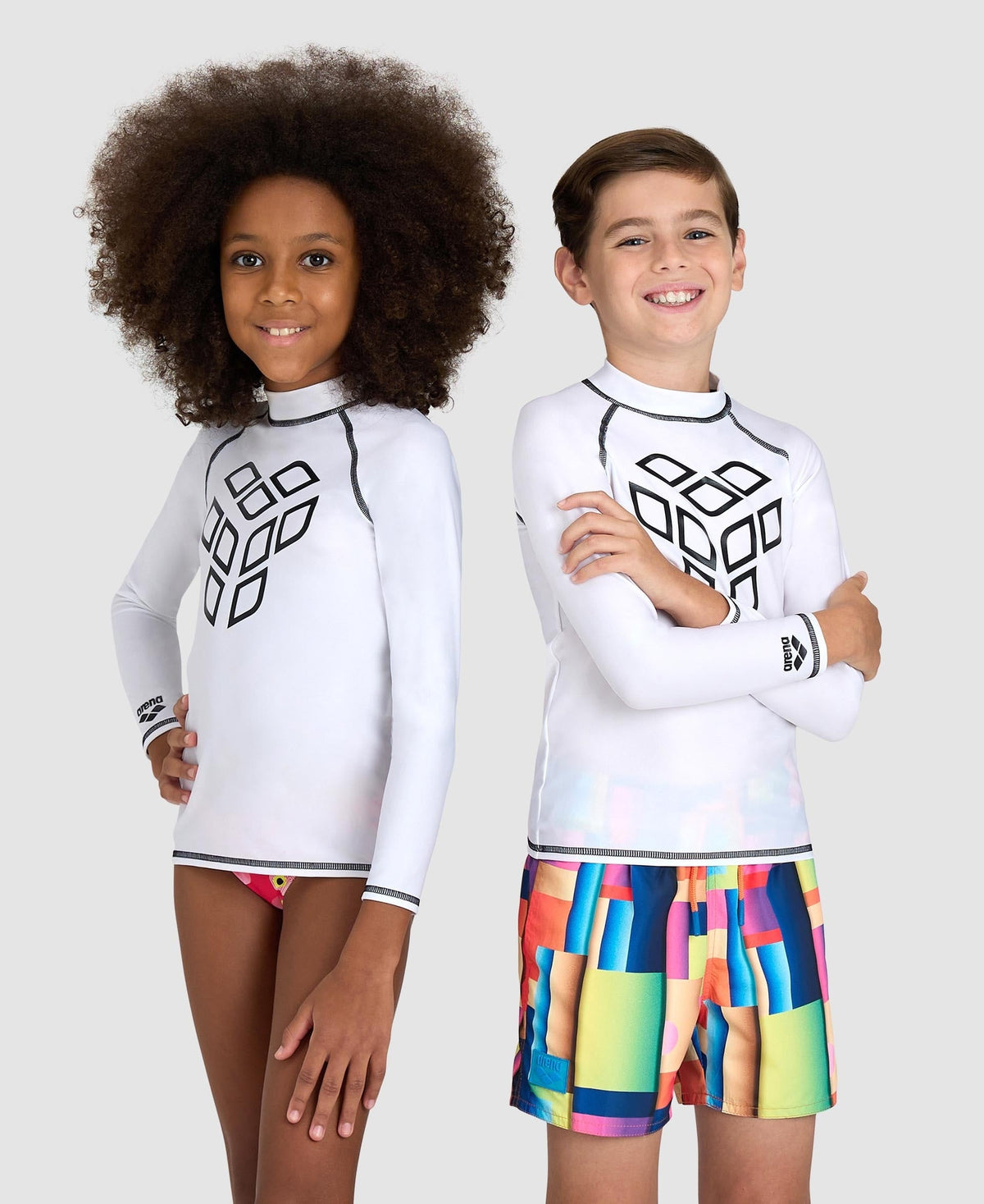 Arena Junior Long Sleeve Rash Guard