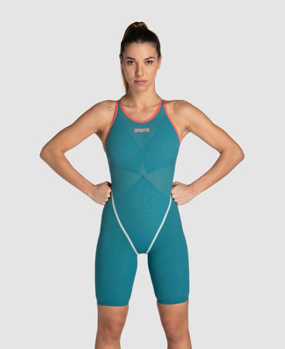 Arena Powerskin Carbon Glide Limited Edition Calypso Bay Open Back