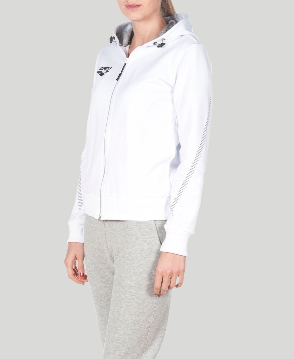 Arena Womens Team Line Hooded Jacket
