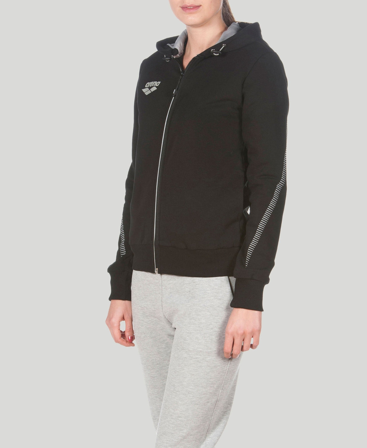 Arena Womens Team Line Hooded Jacket
