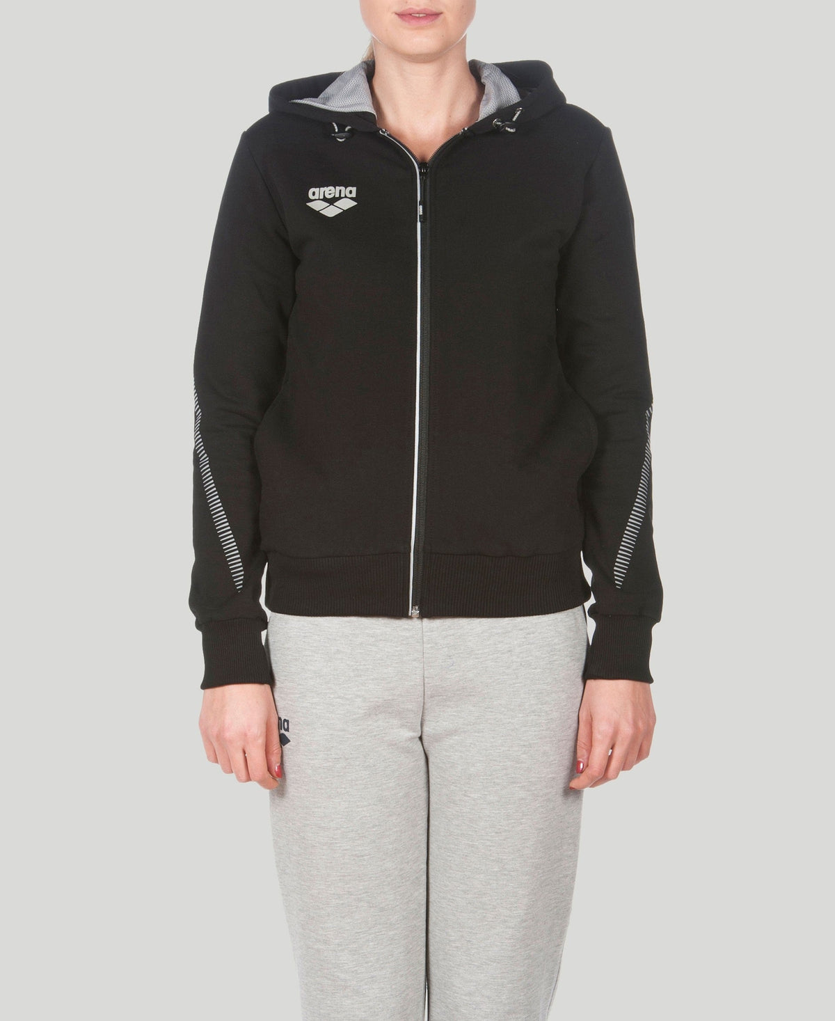 Arena Womens Team Line Hooded Jacket