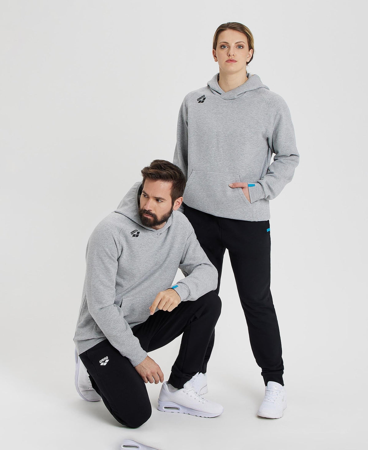 Arena Unisex Team Hooded Sweatshirt Panel