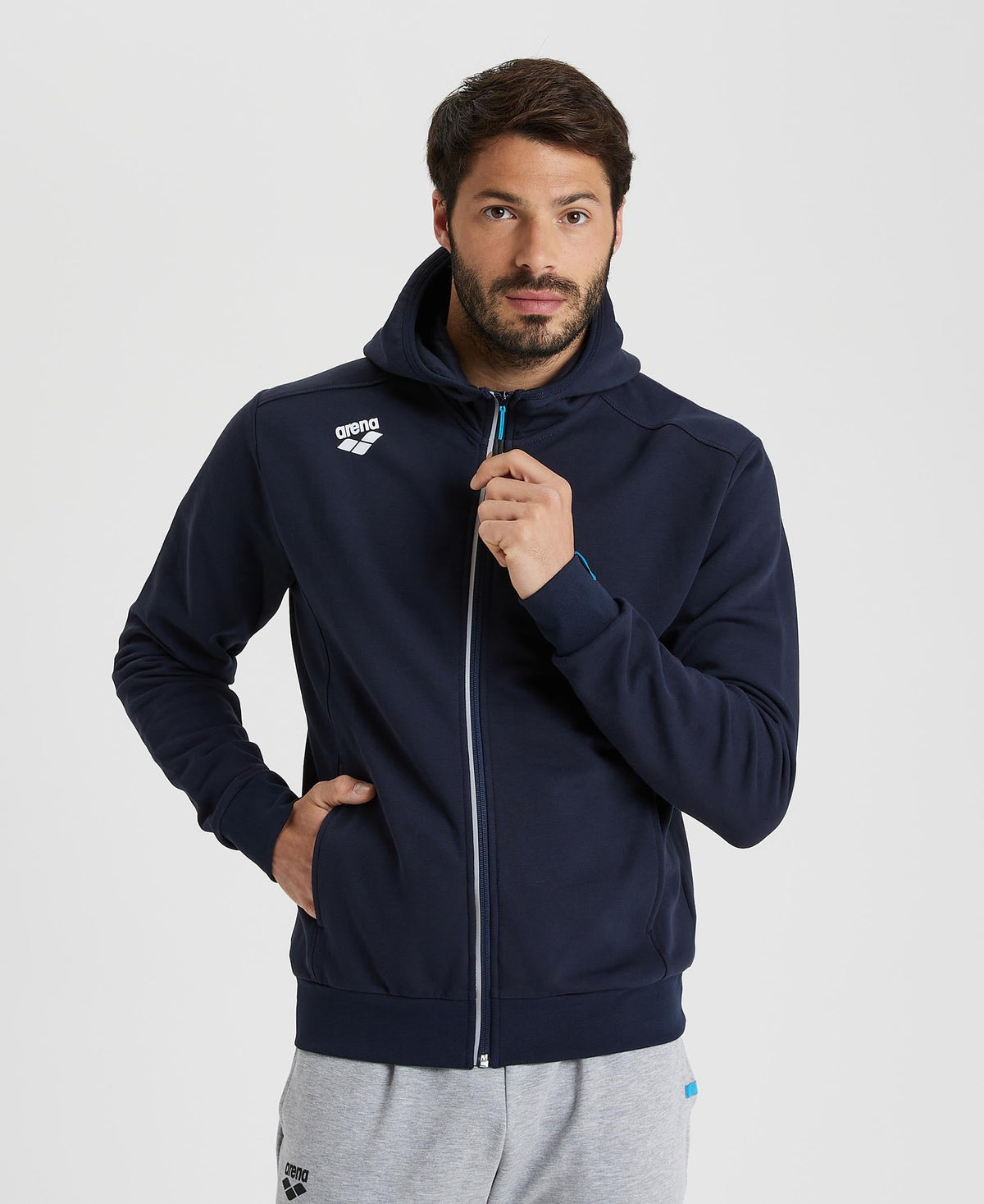 Arena Unisex Team Hooded Jacket Panel